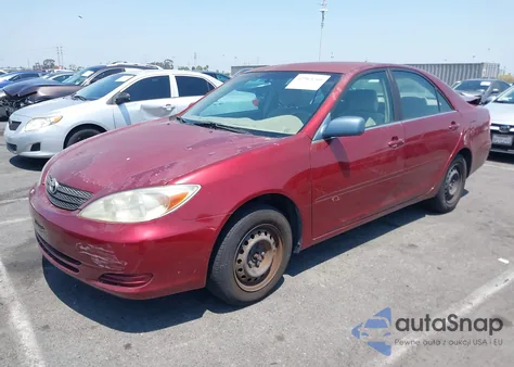 2002 Toyota Camry Le from USA, damaged, VIN JTDBE32K020122662